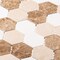 Andova Tiles SAMPLE Channing 2 x 2 Marble Honeycomb Mosaic Floor Use Tile SAM-ANDCHA125 - alternate 6